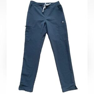 Figs Scrubs Womens XSmall Blue Technical Collection Pants Drawstring Stretch